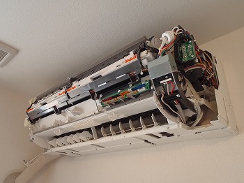 SHARP AY-W22SE-W プラズマクラスター｜お掃除エアコンの完全分解