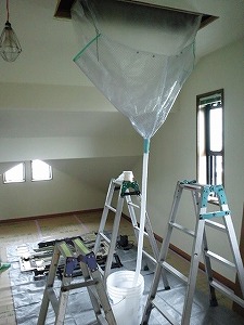 天井埋め込みエアコン掃除