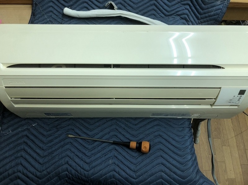 ダイキンエアコン完全分解洗浄【AN40PEBKP-W】 令和3年4月14日の日記 