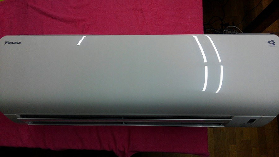 ダイキンF28RTCXS-Wエアコンクリーニング【完全分解洗浄】 令和3年5月